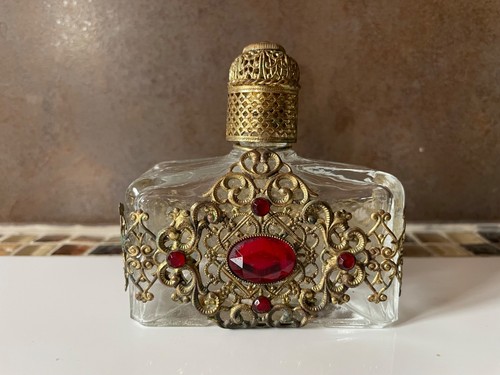 Flacon parfum art déco - flacon, en
