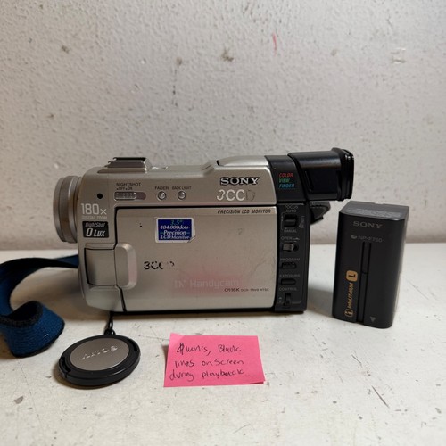Sony handycam dcr trv9 silver - handycam, dcr-trv9