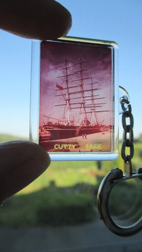 Porte clé vintage bateau - porte,