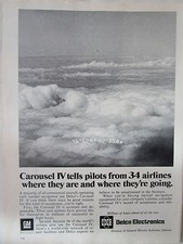 10/1973 PUB DELCO ELECTRONICS GM CAROUSEL IV INERTIAL NAVIGATION EQUIPMENT AD