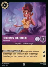 Carte Lorcana TCG - Chapitre 9 - Dolores Madrigal 51/204 neuve Fr