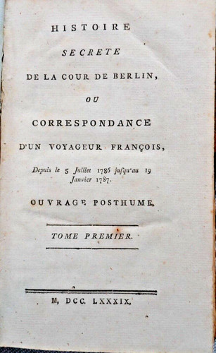 Histoire secrète cour - histoire, la