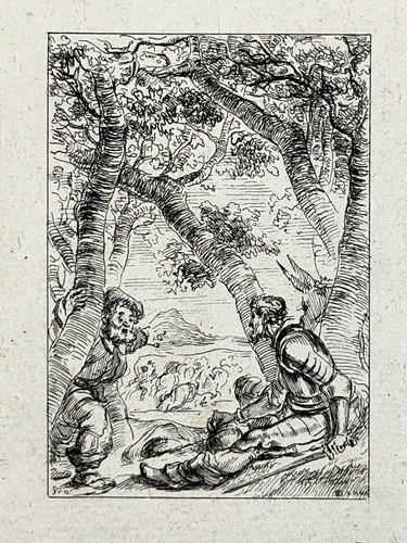 Don quixote sancho - don, rocinante