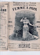 ANNA JUDIC OPÉRETTE PARTITION