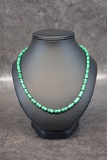 BIJOU - TRES BEAU COLLIER EN MALACHITE VINTAGE #48