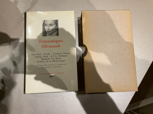 Livre pleiade romantiques - livre,