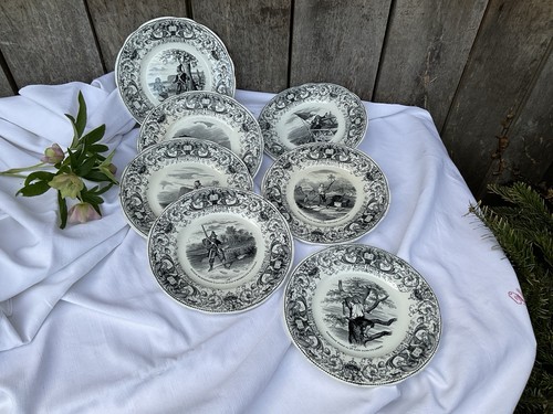 Lot assiettes parlantes - lot, 7