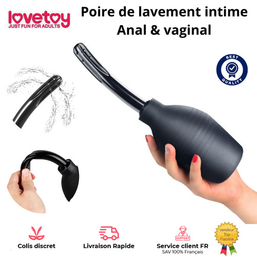 Poire lavement ergonomique - lavement,