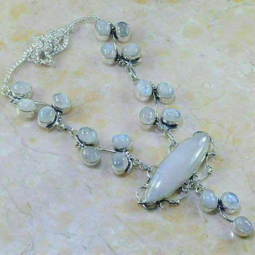 Beau collier argent et - argent,