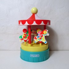 ancien jouet Educalux manège musical carousel music box vintage