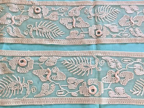 Dentelle ancienne art - dentelle, déco