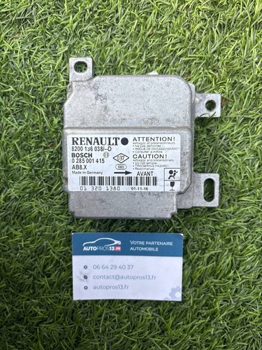Calculateur air bag boitier - calculateur, d'air