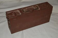 CAISSE A MUNITIONS VIDE MOD.1939 POUR MITRAILLEUSE MG.34 & MG42-LIBERATION 1944