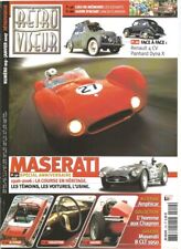 RETROVISEUR N°219 DOSSIER : MASERATI 1926-2006 / AMPHICAR / GP TUNIS / 4CV /