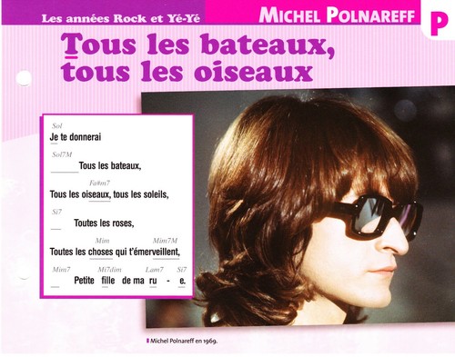 Fiche plaisir chanter - plaisir, de