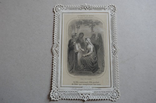 Canivet ancien image pieuse - image,
