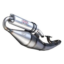 Échappement complet LeoVince HAND MADE TT aluminium pour MBK Booster 50