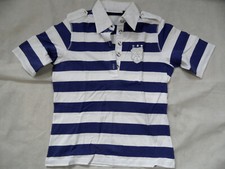 BRAX GOLF joli polo bleu blanc