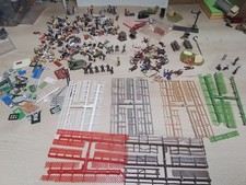 PREISER BUSCH FALLER AUTRES HO. LOT DE 210 PERSONNAGES DECOR ACCESSOIRES 