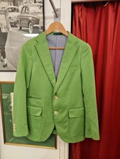 Tombolini 700€ Men' Blazer Jacket Linen & Cotton Size EU 46/48 ( S )