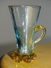 PORTIEUX 1 ANCIEN VERRE LIQUEUR CERISE PORTO MODELE GEORGE SAND ht 6 cm