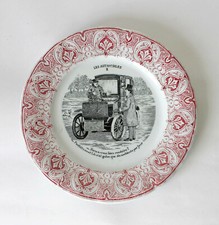 RARE ANCIENNE ASSIETTE ST AMAND - HUMORISTIQUE LES AUTOMOBILES N°2: Savez-vous b