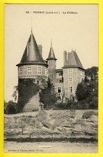 cpa Ecrite en 1917 PORNIC (Loire Atlantique) Le CHÂTEAU Castle of France
