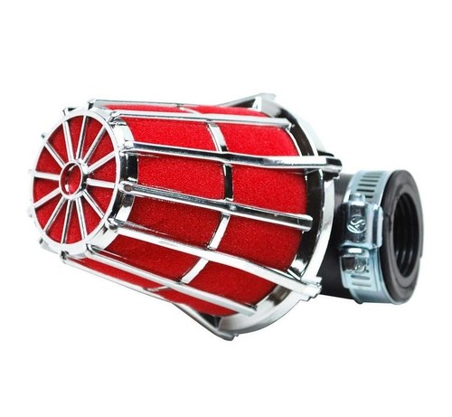 Filtre air hexagonal chrome