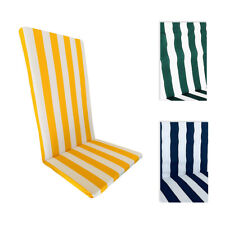 Coussin Housse Chaises Longues Transat Mer Jardin Terrasse 45x120 CM A Lignes