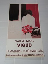 VIGUD GALERIE MAIG AFFICHE