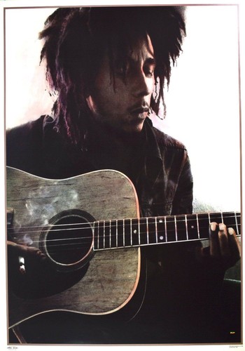 Bob marley guitar - purple, hue