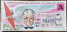 Billet de loterie nationale