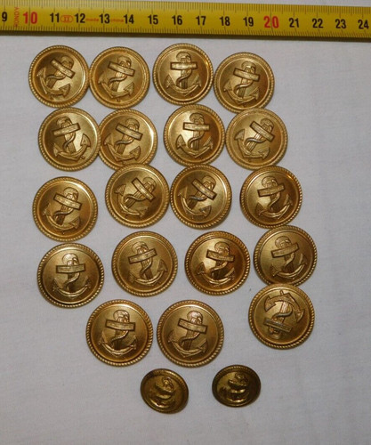 Kriegsmarine lot 19 boutons - 19,