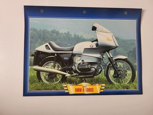 Bmw 100rs carte - bmw, motos