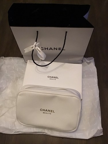 Chanel beauté trousse blanche - chanel,