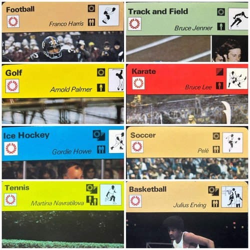 Sportscaster cards 1977 - sportscaster,