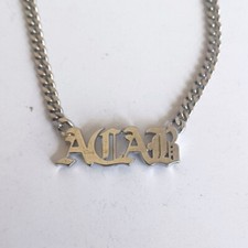 pendentif ACAB avec chaîne