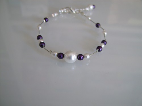 Bracelet beige - bracelet,