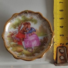 miniature mini assiette en