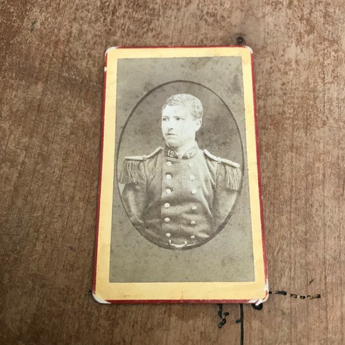 Photo ancienne cdv militaire - photo,