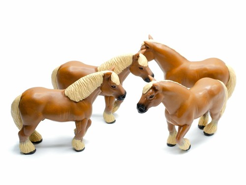 Figurine cheval - 4x, de