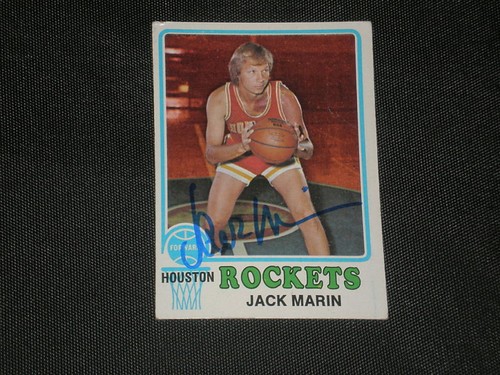 Jack marin 1973 topps - marin,