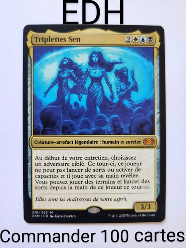 Mtg commander deck triplettes - commander,