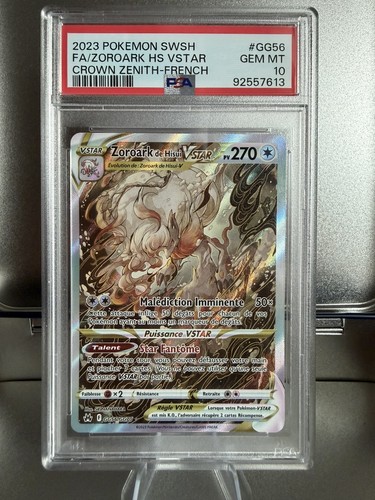 Carte pokémon psa zoroark - psa,