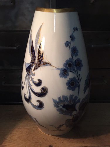 Vase porcelaine bavaria echt - vase,