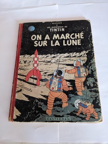 Tintin marché sur - tintin,