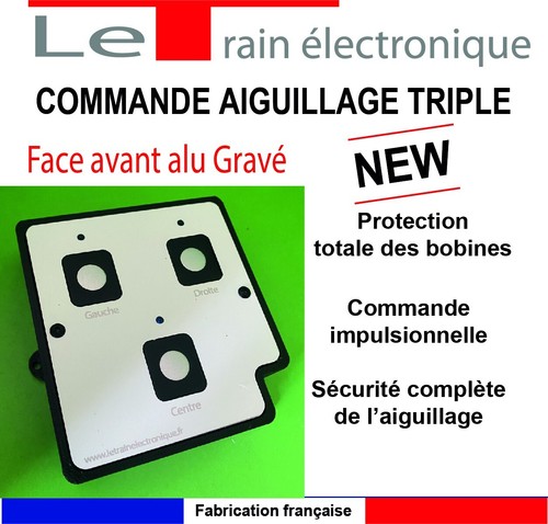 Boitier commande aiguillage - commande,