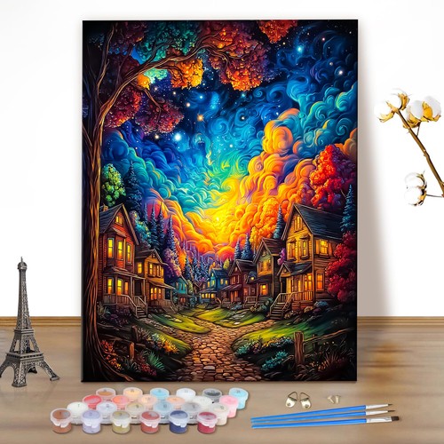 Peinture par numero adulte - peinture,