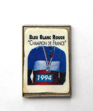 Pin's cyclisme Bleu Blanc