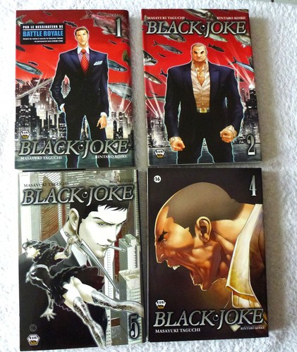 Black joke manga tomes - black,